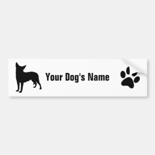 Australian Cattle Dog オーストラリアン・キャトル・ドッグ Bumper Sticker
