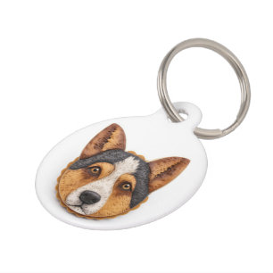 Australian Cattle Dog 3D Inspired Pet Tag
