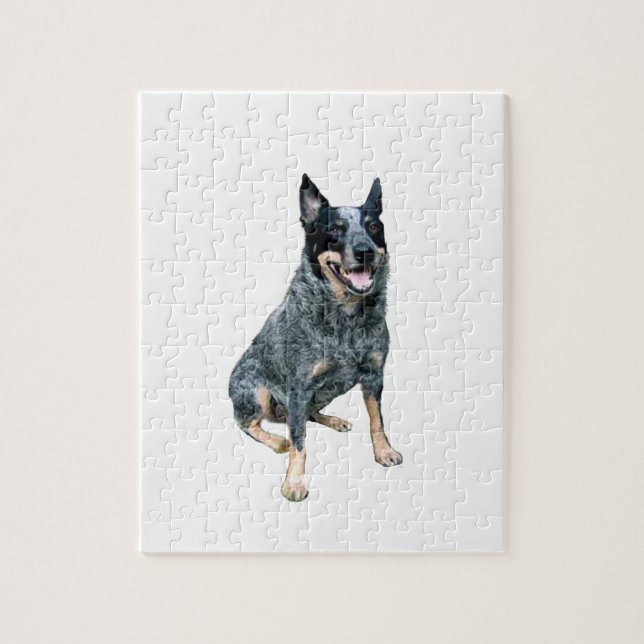 Australian Cattle Dog (B) Jigsaw Puzzle (Vertical)