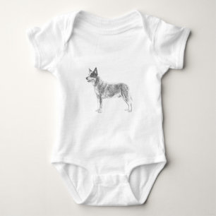 Australian Cattle Dog Baby Bodysuit