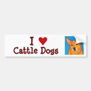 Australian Cattle Dog Bumper Sticker