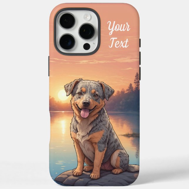 Australian Cattle Dog by Lake Case-Mate iPhone Case (Back)