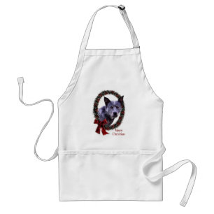 Australian Cattle Dog Christmas Gifts Standard Apron