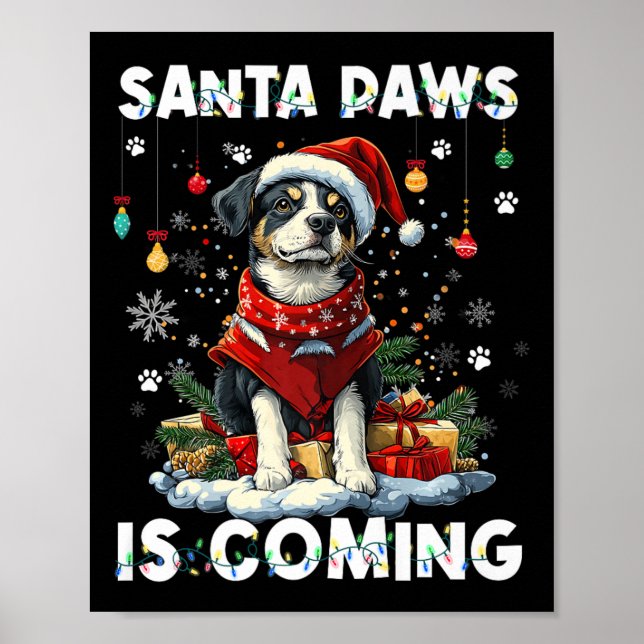 Australian Cattle Dog Christmas Tree Decorations D (Front)