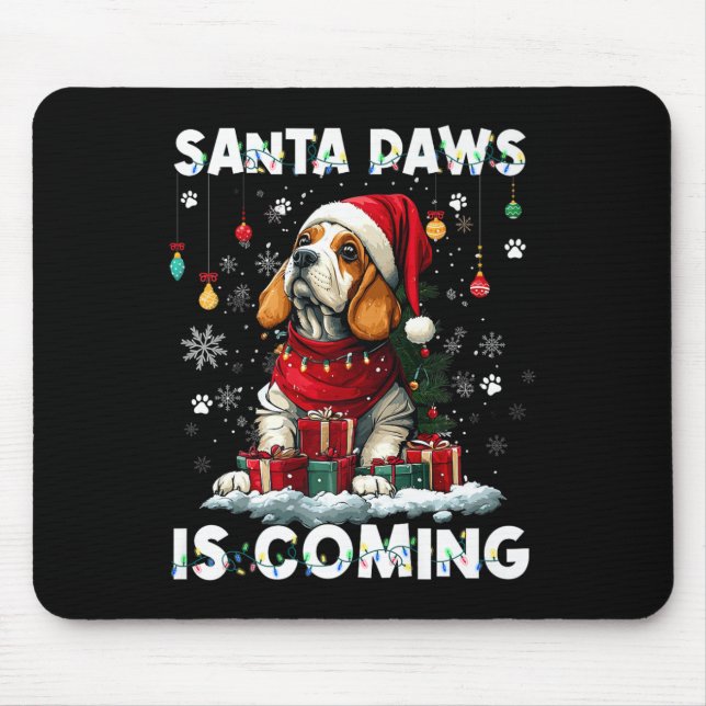 Australian Cattle Dog Christmas Tree Decorations D Mouse Pad (Front)