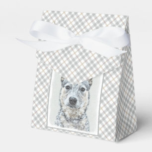 Australian Cattle Dog - Cute Original Dog Art Favour Box