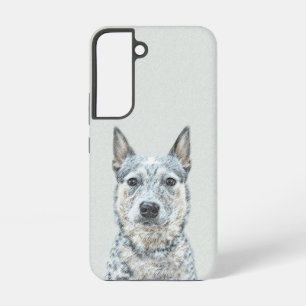 Australian Cattle Dog - Cute Original Dog Art Samsung Galaxy Case