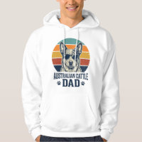 Australian Cattle Dog Dad Vintage Sunset Shirt_1