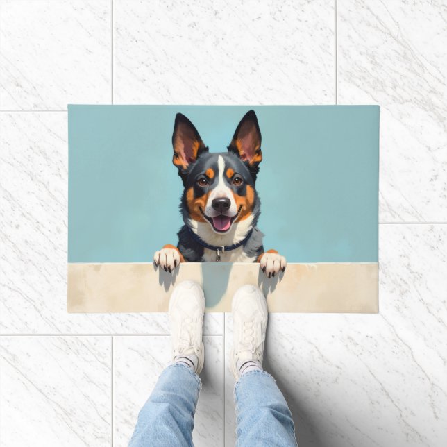 Australian Cattle Dog Doormat Art (Indoor)