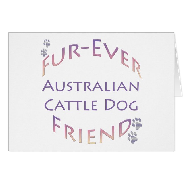 Australian Cattle Dog Furever (Front Horizontal)