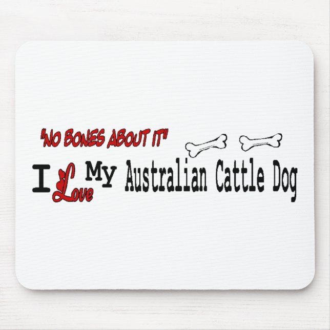 Australian Cattle Dog Gifts Mouse Pad (Front)
