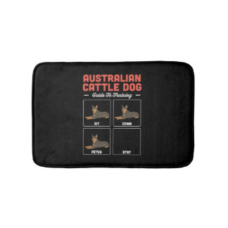 Australian Cattle Dog Guide To Training Bath Mat