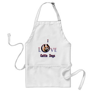 Australian Cattle Dog I Love Standard Apron