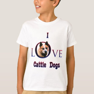Australian Cattle Dog I Love T-Shirt