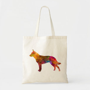 Australian Cattle Dog in watercolor Tote Bag