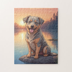 Australian Cattle dog Jigsaw Puzzle