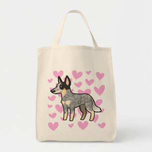 Australian Cattle Dog / Kelpie Love Tote Bag