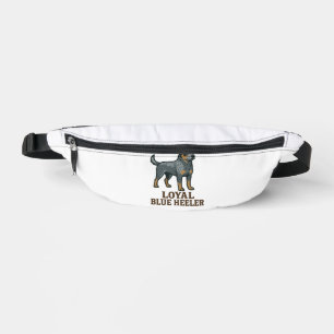 Australian Cattle Dog Loyal Blue Heeler Bum Bags