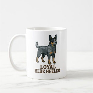 Australian Cattle Dog Loyal Blue Heeler Coffee Mug