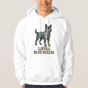 Australian Cattle Dog Loyal Blue Heeler Hoodie
