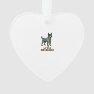 Australian Cattle Dog Loyal Blue Heeler Ornament