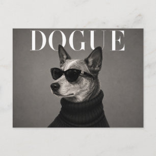 Australian Cattle Dog Luxury Editorial Postcard