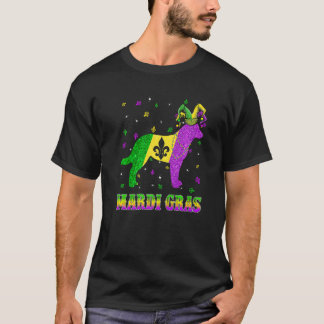 Australian Cattle Dog Mardi Gras Carnival Jester B T-Shirt