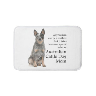 Australian Cattle Dog Mum Bathmat