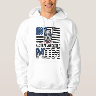 Australian Cattle Dog Mum Patriotic Vintage Shirt_ Hoodie