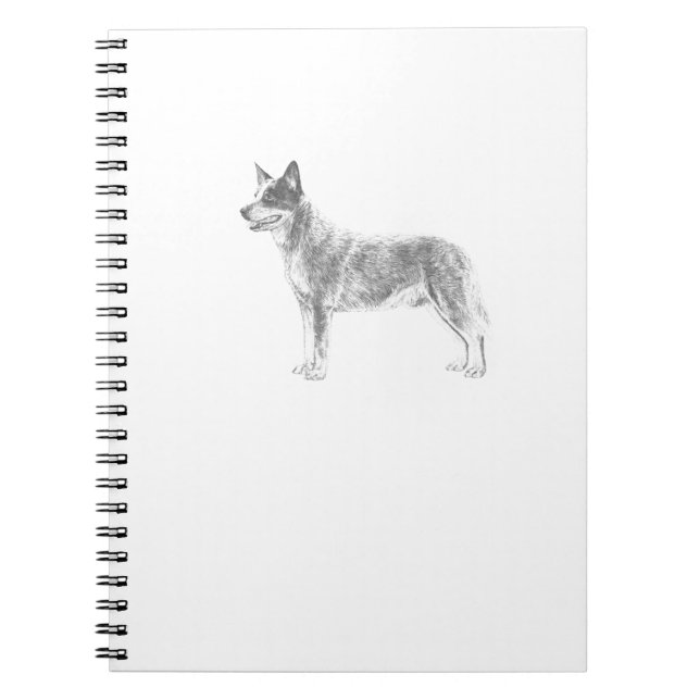 Australian Cattle Dog Notebook (Front)