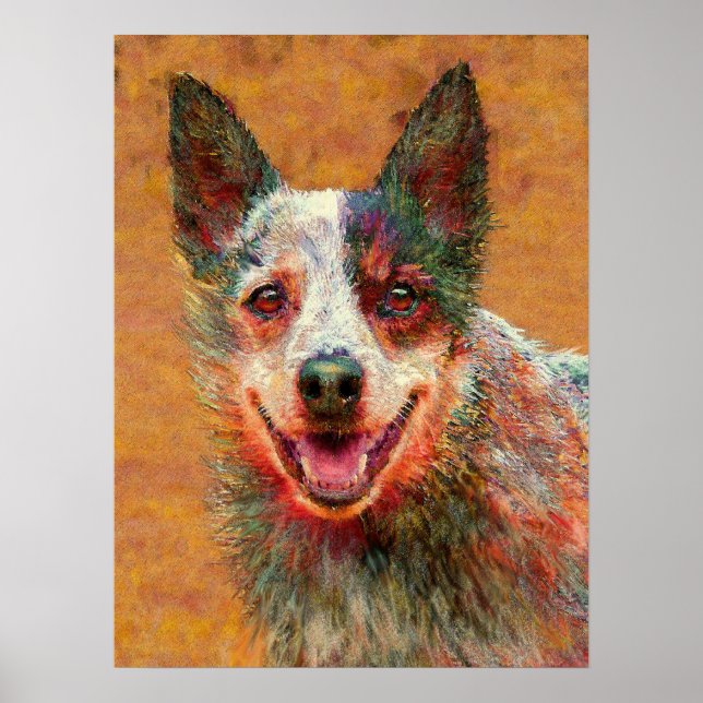 australian cattle dog poster (Front)