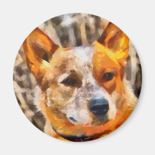 Australian Cattle dog - Red Heeler Magnet