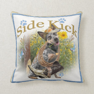 Australian Cattle Dog Side Kick Cushion