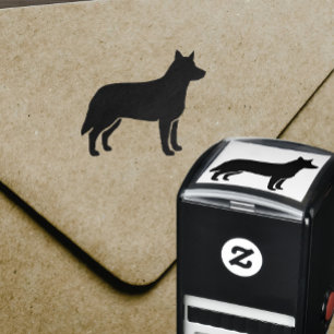 Australian Cattle Dog Silhouette Self-inking Stamp