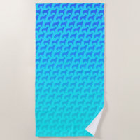 Australian Cattle Dog Silhouettes Pattern
