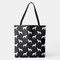 Australian Cattle Dog Silhouettes Patterned
