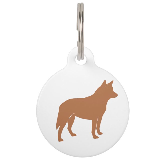australian cattle dog silo red.png pet tag (Front)