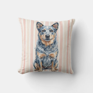 Australian Cattle Dog Throw Pillow Home Decor