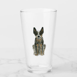 Australian Cattle Dog Tumbler Glass