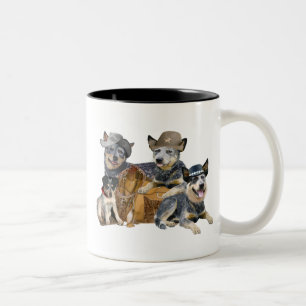 Australian Cattle Dog Two-Tone Coffee Mug