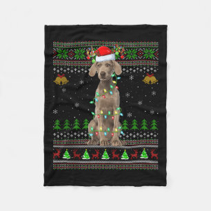 Australian Cattle Dog Ugly Christmas Sweaters Holi Fleece Blanket