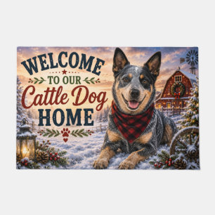 Australian Cattle Dog Welcome To Our Cattle Dog Doormat