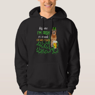 Australian Cattle Kiss Me I M Irish Or Drunk Or Wh Hoodie
