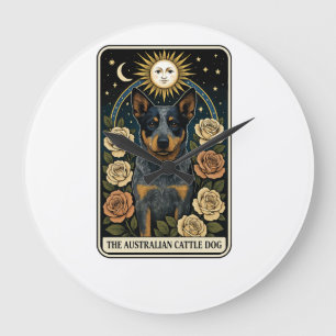 Australian Cattle Large Clock