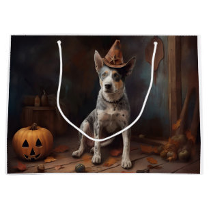 Australian Cattle Pumpkins Halloween Scary Large Gift Bag