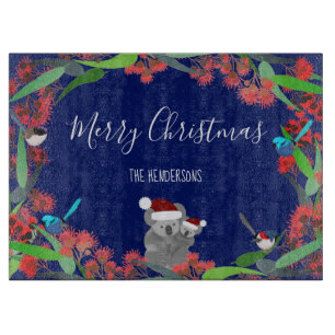 Australian Christmas Cutting Board