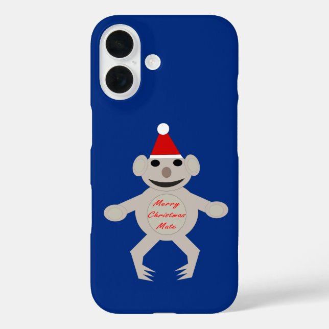 Australian Christmas Koala Bear Case-Mate iPhone Case (Back)