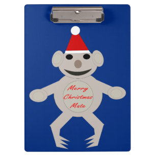 Australian Christmas Koala Bear Clipboard