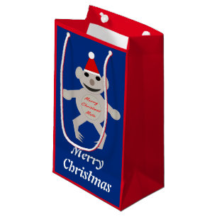Australian Christmas Koala Bear Custom Gift Bag