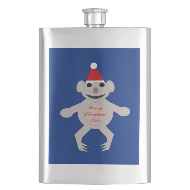 Australian Christmas Koala Bear Flasks (Front)